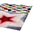 Elegant Poly Rug, Vet-Approved 3D model small image 2