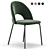 Elegant Chaises Chair 3D model small image 1