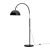 Sleek Arched Floor Lamp 3D model small image 1