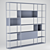 Title: Minimalist Irony Bookshelf: Zeus Milano 3D model small image 4