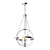 Modena Lightstar Pendant Chandelier 3D model small image 1