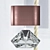 Sparkling Diamond Lamp: Clear TL700 3D model small image 2