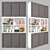 Ikea Enhet Storage Unit 3D model small image 1