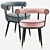 Elegant Eichholtz VICO Dining Chair 3D model small image 2