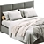 RH Modena Bed - Elegant and Functional 3D model small image 4