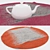 Round Carpet Set: Complete 6pc Collection 3D model small image 3