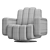 Elegant Oblomow Armchair by Clan Milano 3D model small image 5