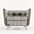 Elegant Frankof Lester Armchair 3D model small image 8