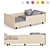 Legendary K24 Kids Bed 3D model small image 6