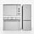 Bosch Built-in Kitchen Appliances 3D model small image 5