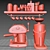 Modern Kitchen Accessory Set 3D model small image 4