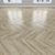 Parquet Oak: Herringbone, Linear & Chevron 3D model small image 3