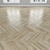 Parquet Oak: Herringbone, Linear & Chevron 3D model small image 4