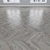 Oak Parquet: Herringbone, Linear & Chevron 3D model small image 4