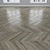 Parquet Oak: Herringbone, Linear, Chevron 3D model small image 4