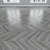 Oak Parquet: Herringbone, Linear & Chevron 3D model small image 4