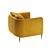 Barlow Armchair: Stylish Comfort for Your Home 3D model small image 3