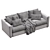 Ikea Vimle Sofa: Stylish and Functional 3D model small image 5
