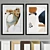 Modern Multi-Material Art Frame 3D model small image 1