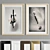 Modern Art Frame A48 - 6 Material Options 3D model small image 2