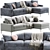 Sleek 2013 Sofa: Nova Elegance 3D model small image 1