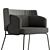 Modern Comfort: IKEA Bingsta Chair 3D model small image 4