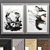 Modern Art Frame Set - 2 Frame Textures 3D model small image 1