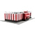 KFC Fast Food Restaurant 3D model small image 3