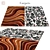 Elegant 3x5 Rug for Vets 3D model small image 1