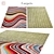 Decorative Polys Rug - Unique Design 3D model small image 1