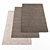 High-Res Rugs Set: 5 Textures 3D model small image 1