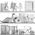 Adorable Nursery Decor Set 3D model small image 4