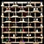 Modular Wine Shelf Rack 3D model small image 2