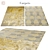  Elegant Polys Rug: 3 888 Vets 3D model small image 1