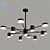 Modern Merill Pendant Lamp 104cm 3D model small image 1