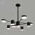 Modern Merill Pendant Lamp 104cm 3D model small image 2