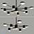 Modern Merill Pendant Lamp 104cm 3D model small image 3