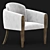 Kingsley 2015 Chair: Stylish and Functional 3D model small image 1