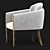 Kingsley 2015 Chair: Stylish and Functional 3D model small image 3