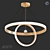 Modern Millimeter Monto Chandelier 3D model small image 1