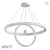 Modern Millimeter Monto Chandelier 3D model small image 2