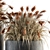  Vibrant Indian Grass Indoor Plant Set 3D model small image 3