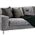 Elegant Life Edition Sofa 3D model small image 4
