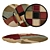 Round Carpets Set: Versatile and Realistic 3D model small image 1