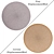 Round Carpets Set - Versatile and Detailed 3D model small image 2