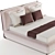 Giorgetti Adam Double Bed: Italian Elegance Comes Home 3D model small image 4