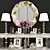 Elegant Decor Set 3D model small image 1