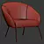 Hillside Accent Chair: Comfortably Chic 3D model small image 5