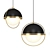 Sleek Pendant Light: Modern Elegance 3D model small image 1