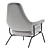 Hai Lounge Chair: Sleek Comfort 3D model small image 4